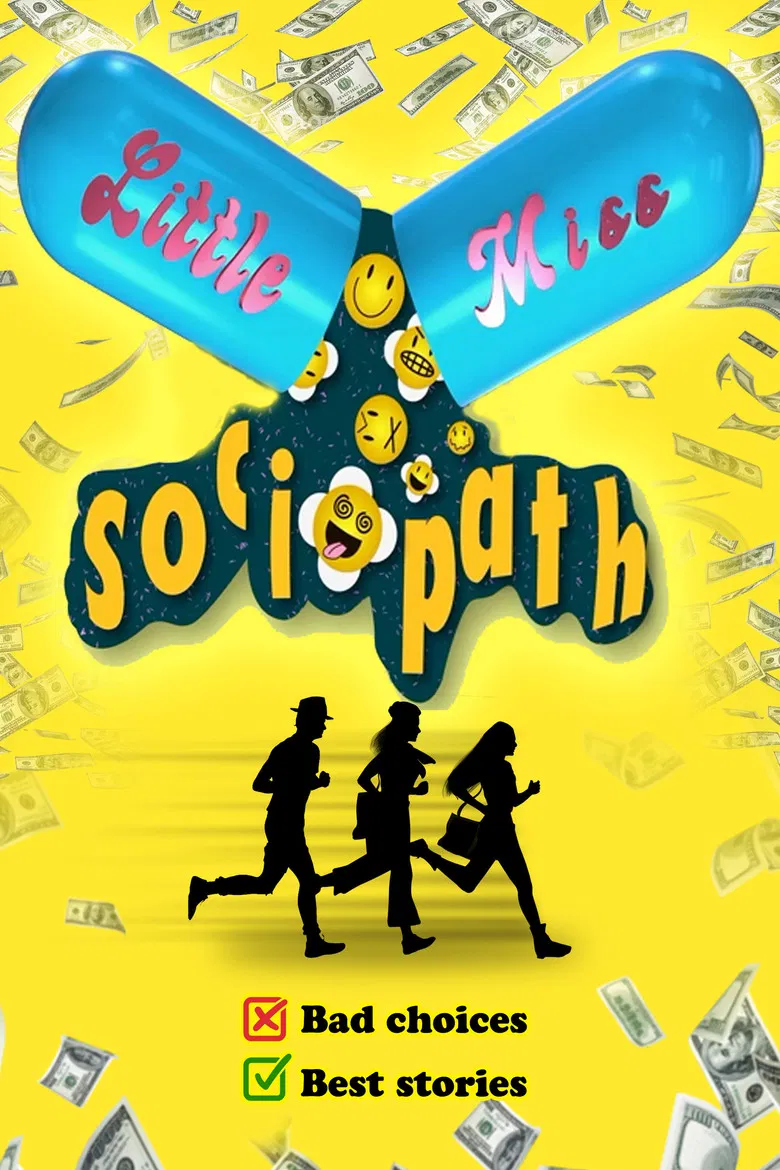 Little Miss Sociopath poster background