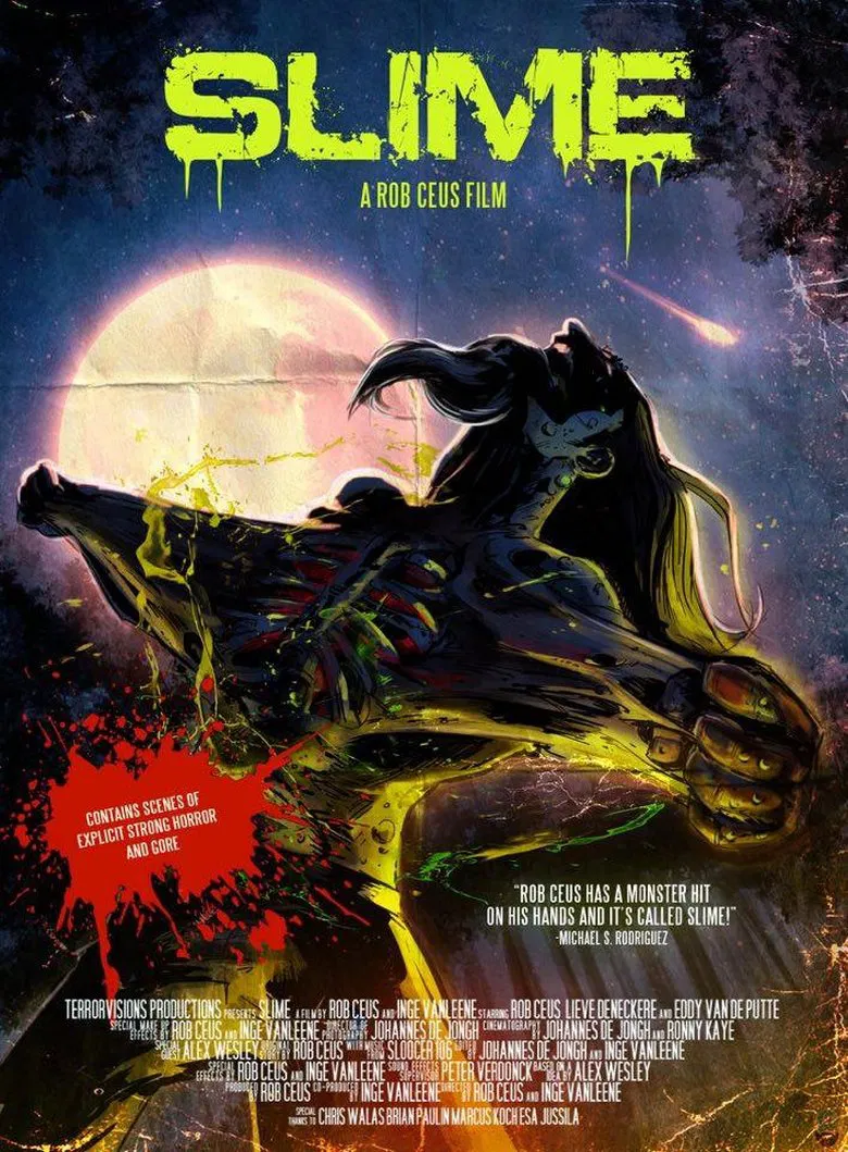 Slime poster background