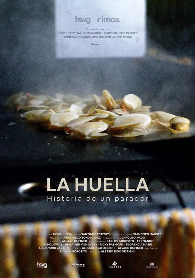 La Huella. The Story of a Beach Bar/Resto poster background