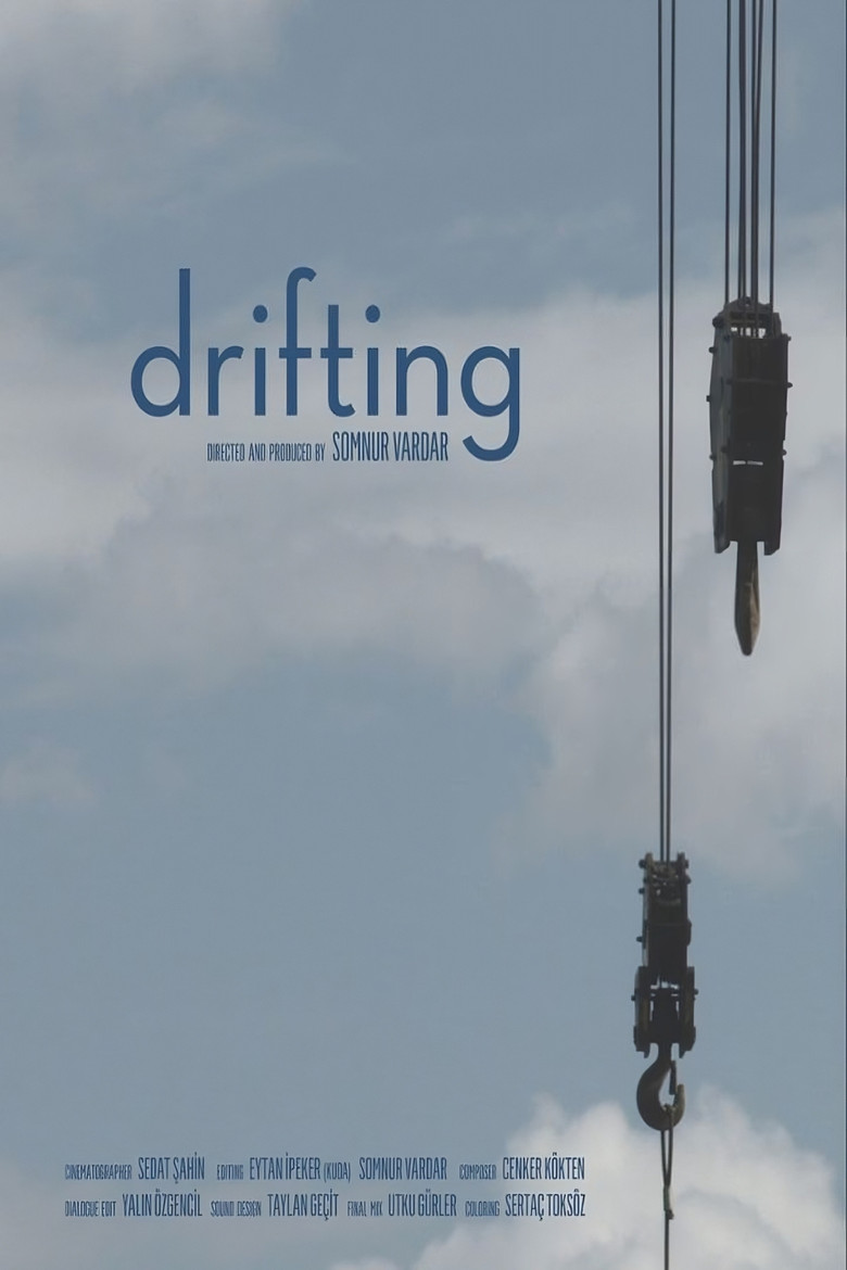 Drifting poster background