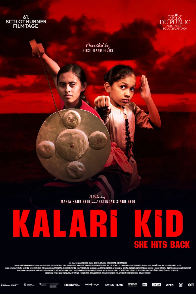 Kalari Kid – She Hits Back poster background