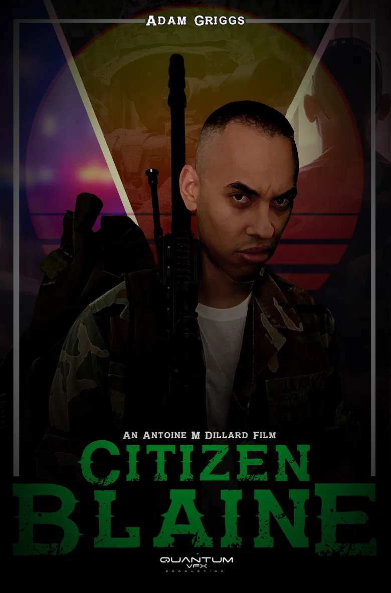 Citizen Blaine poster background