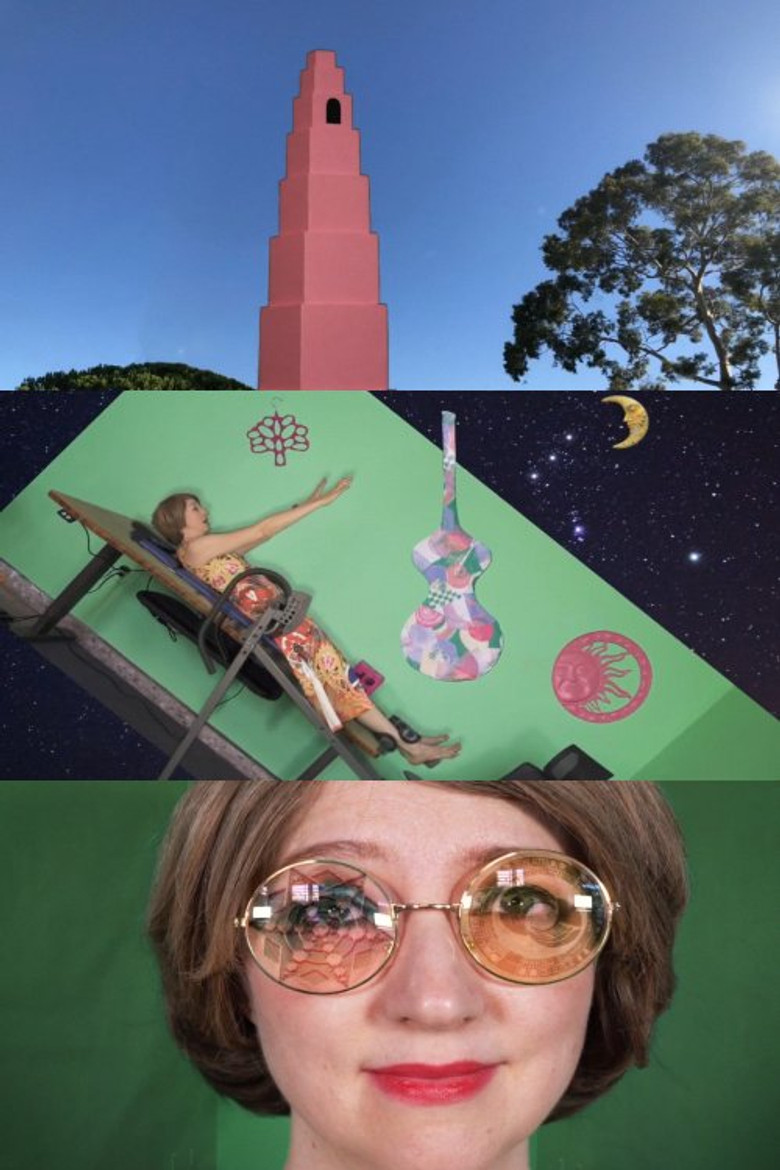 The Pink Tower poster background