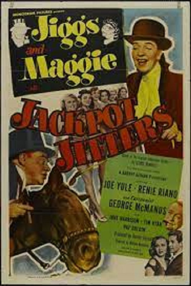 Jiggs and Maggie in Jackpot Jitters poster background
