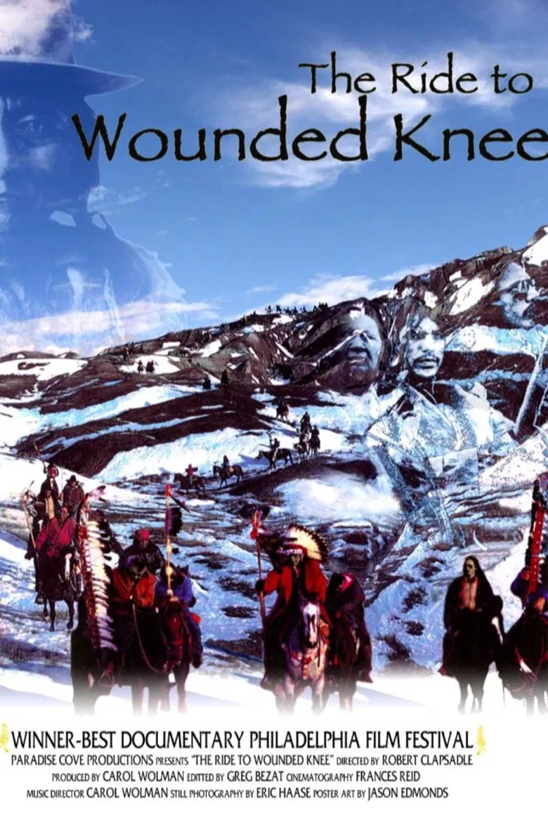 The Ride to Wounded Knee poster background