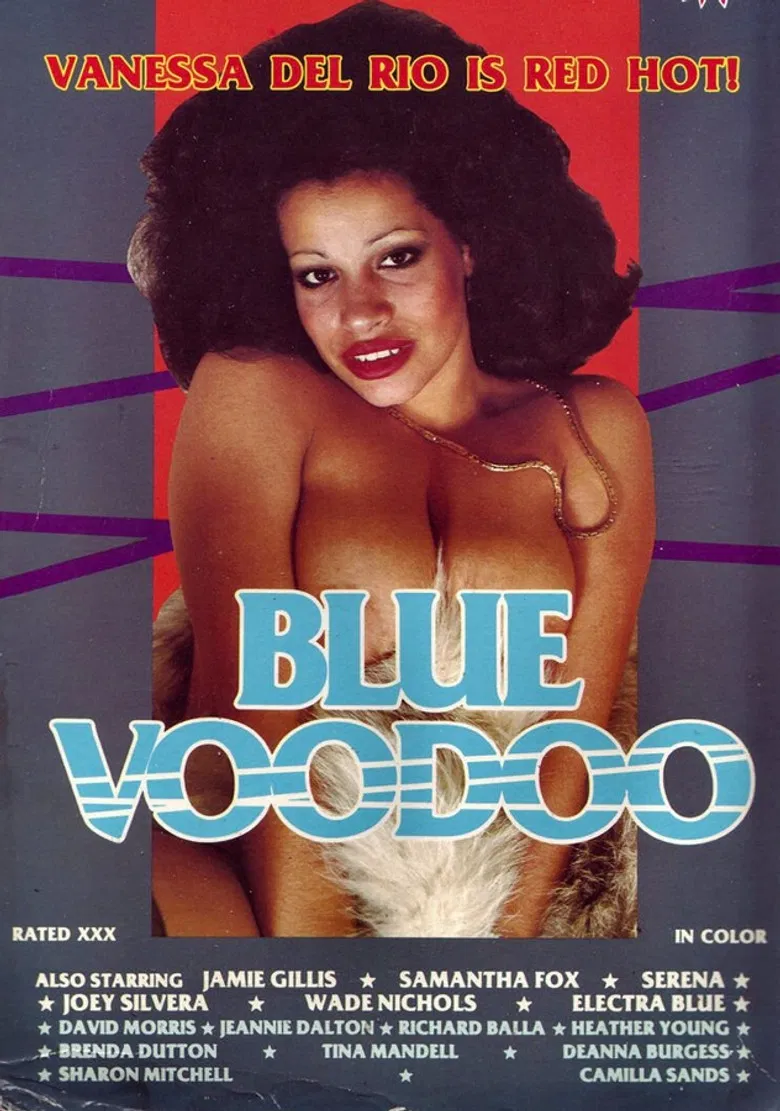 Blue Voodoo poster background