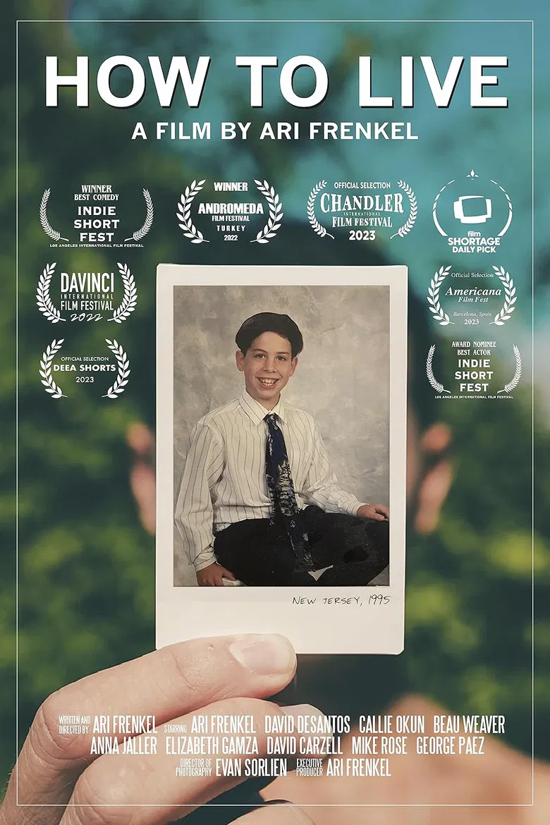 How To Live poster background