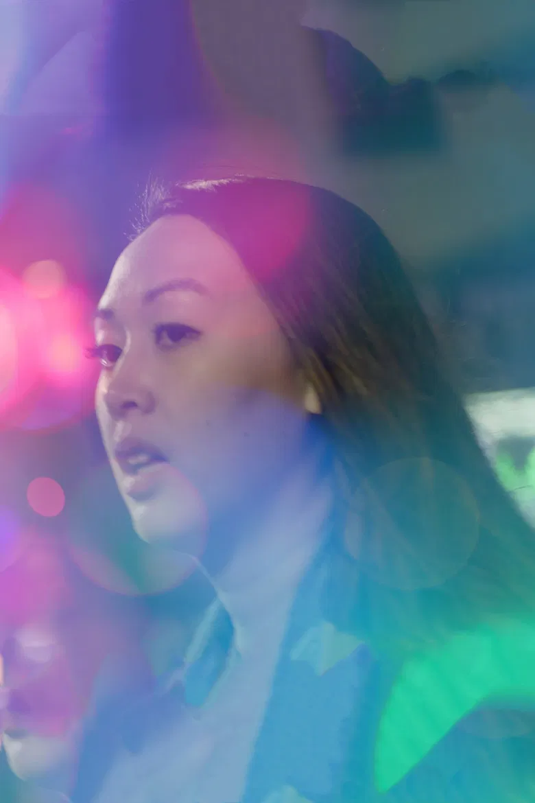 Night on Sixth poster background