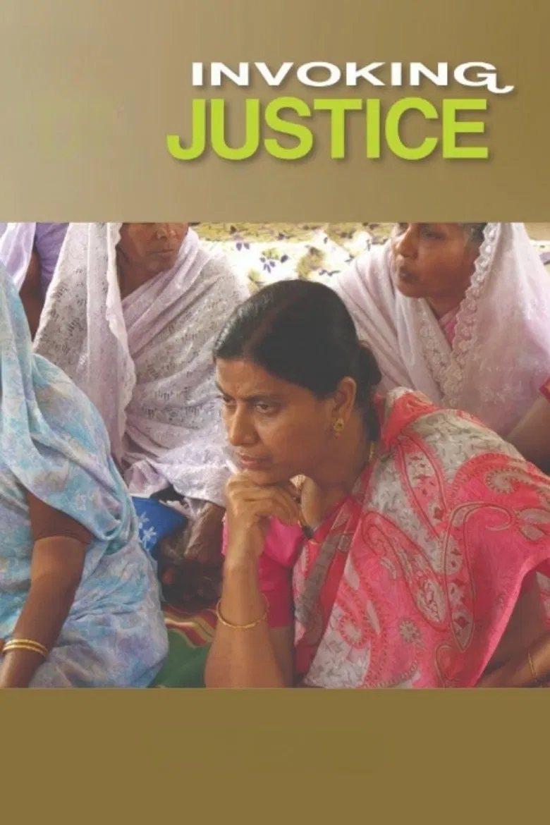 Invoking Justice poster background