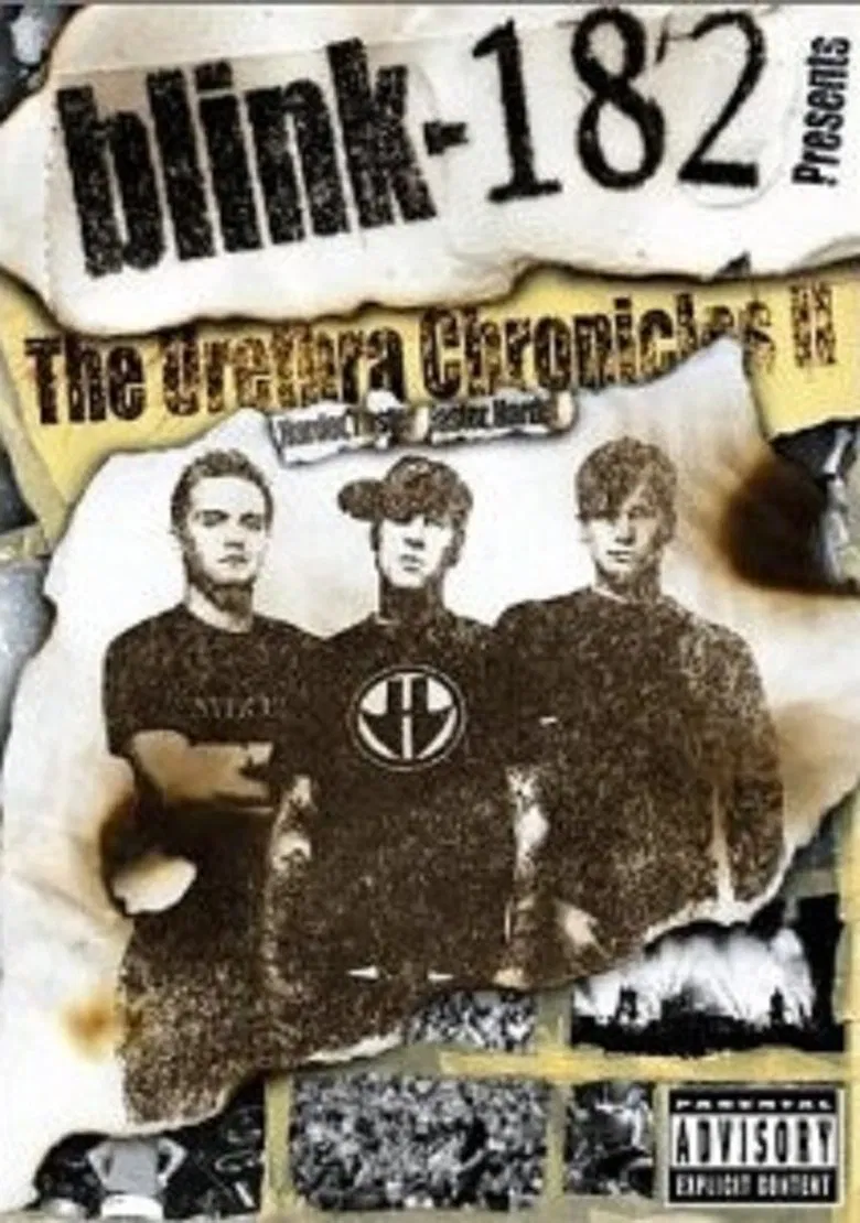 blink-182: The Urethra Chronicles II: Harder, Faster. Faster, Harder poster background