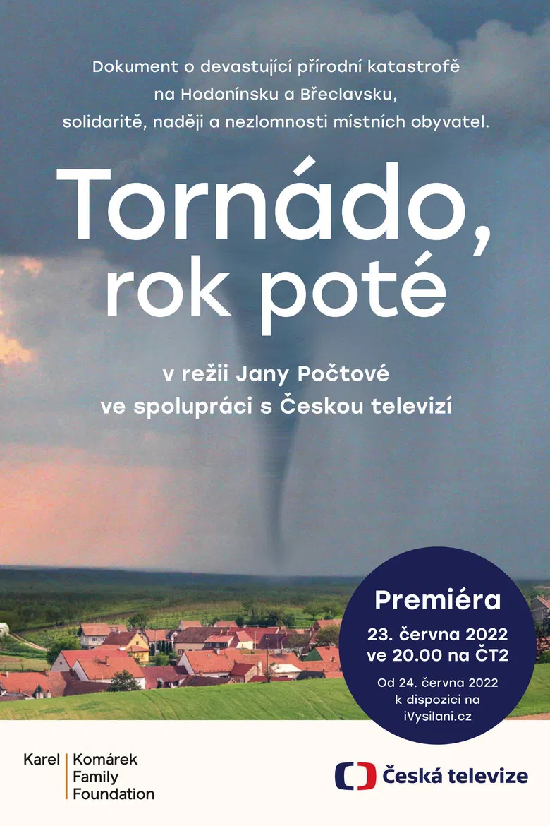 Tornado, a year later poster background