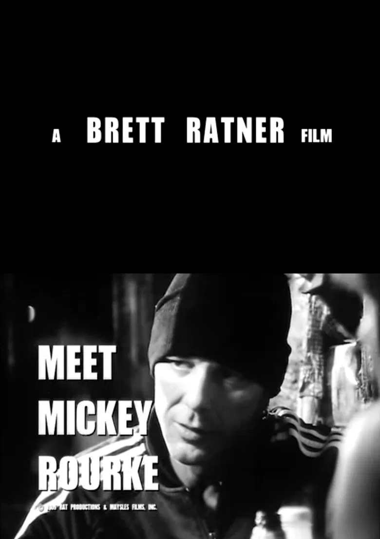 Meet Mickey Rourke poster background