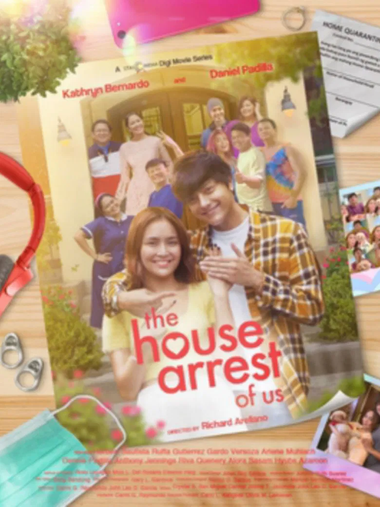 The House Arrest of Us poster background