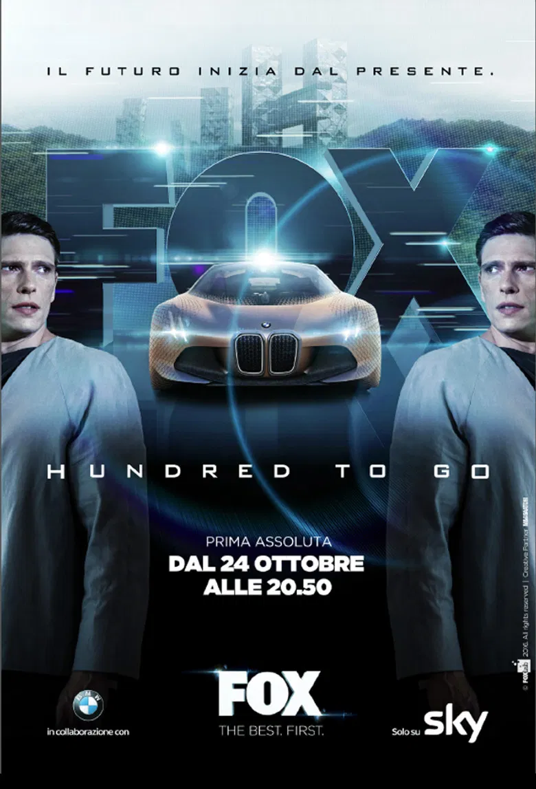 Hundred to go poster background