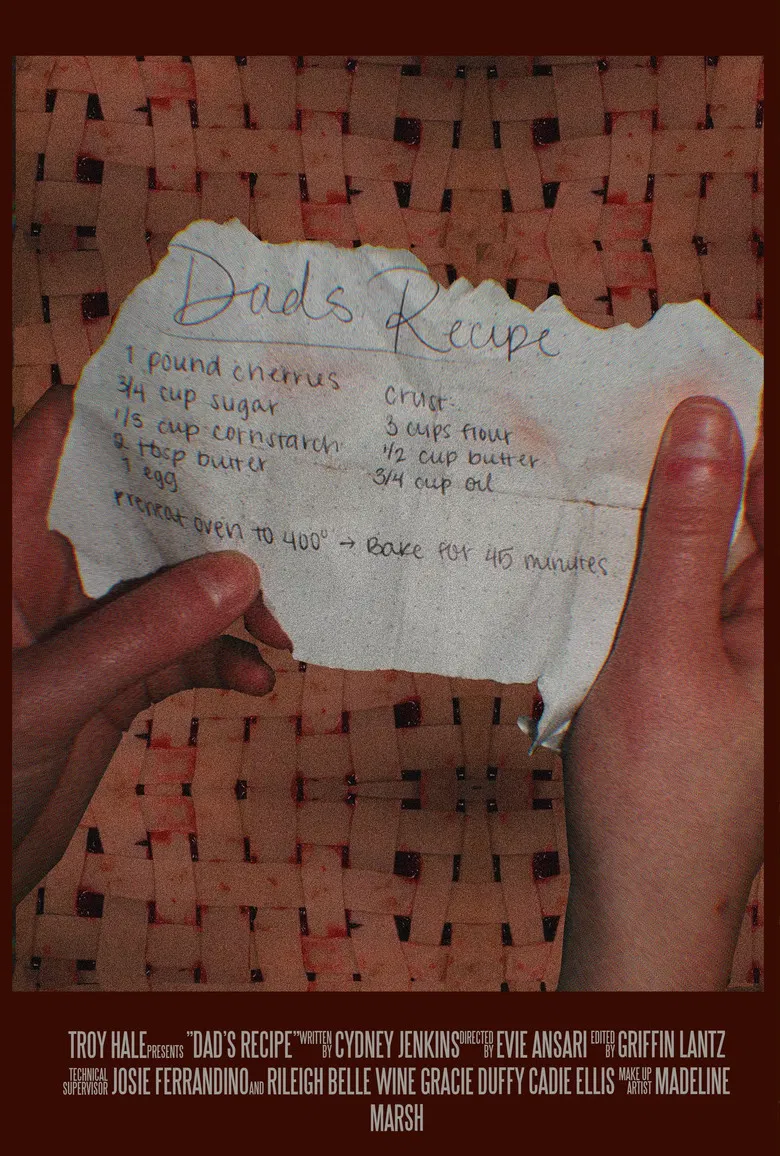 Dads Recipe poster background