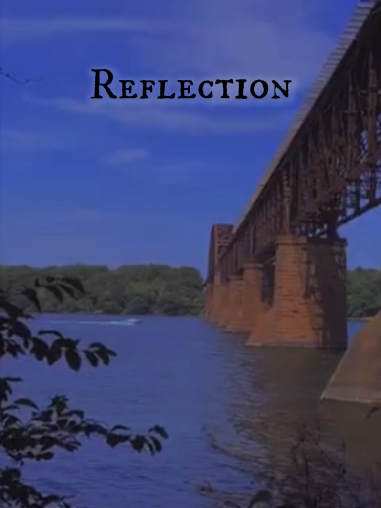 Reflection poster background