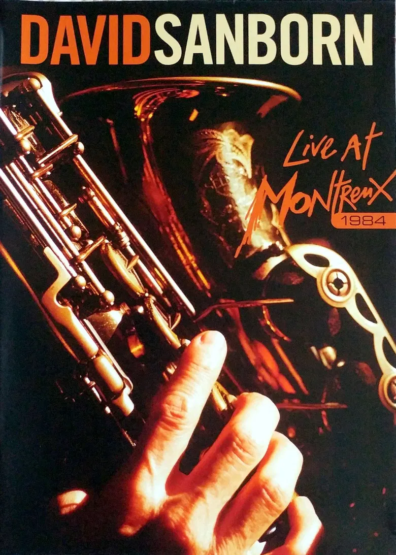 David Sanborn: Live at Montreux 1984 poster background