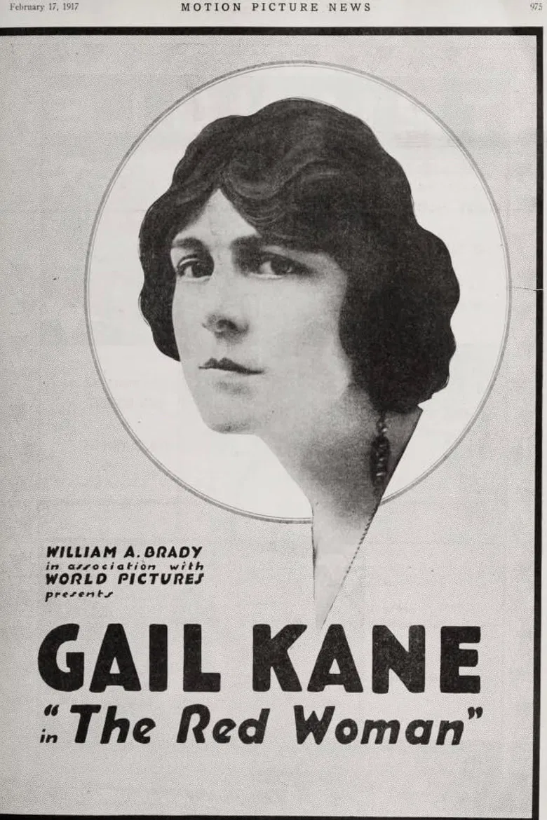 The Red Woman poster background