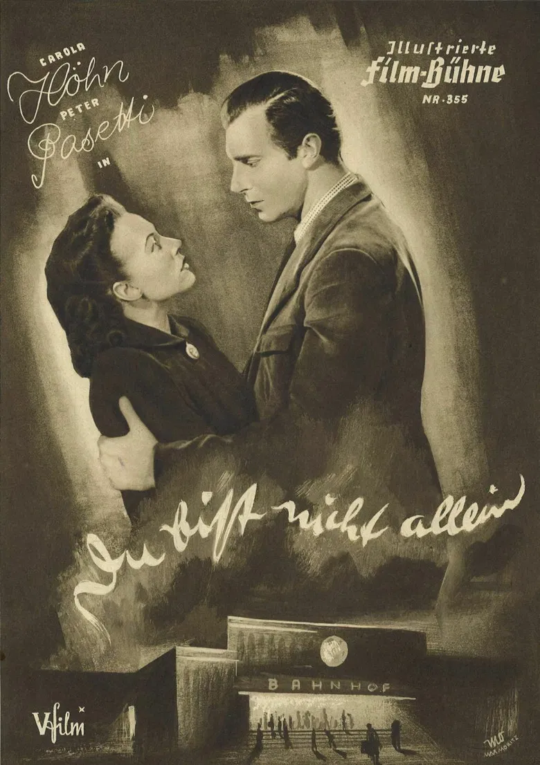 Du bist nicht allein poster background