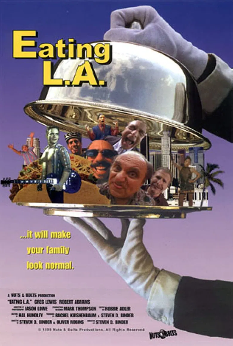 Eating L.A. poster background