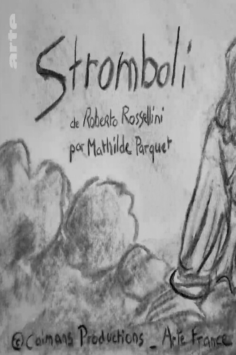 Short Cuts: Stromboli de Roberto Rossellini poster background