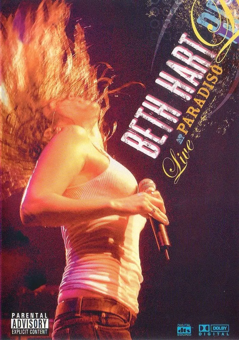 Beth Hart: Live at Paradiso poster background