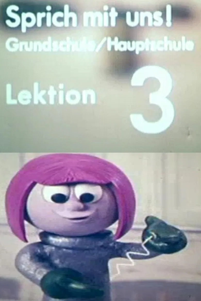 Sprich mit uns! - Lektion 3 poster background