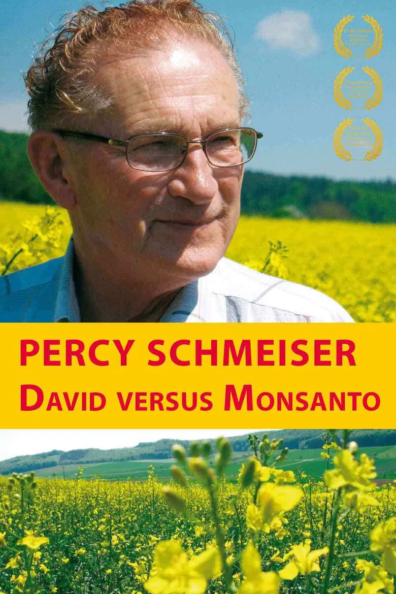 Percy Schmeiser - David versus Monsanto poster background