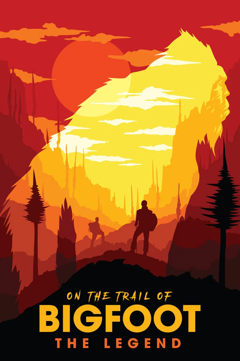 On the Trail of Bigfoot: The Legend poster background