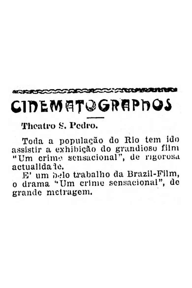 A Sensational Crime poster background