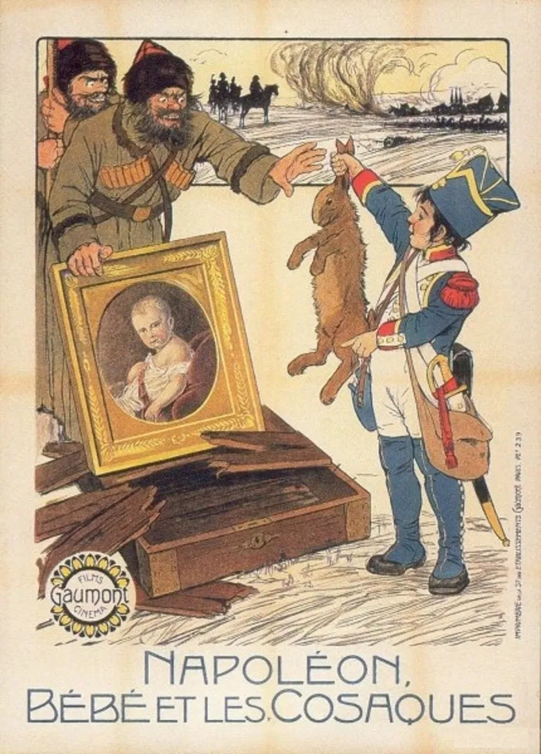 Napoléon, Bébé, and the Cossacks poster background
