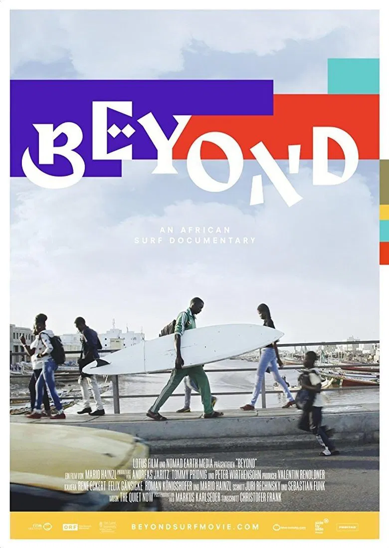 Beyond: An African Surf Documentary poster background