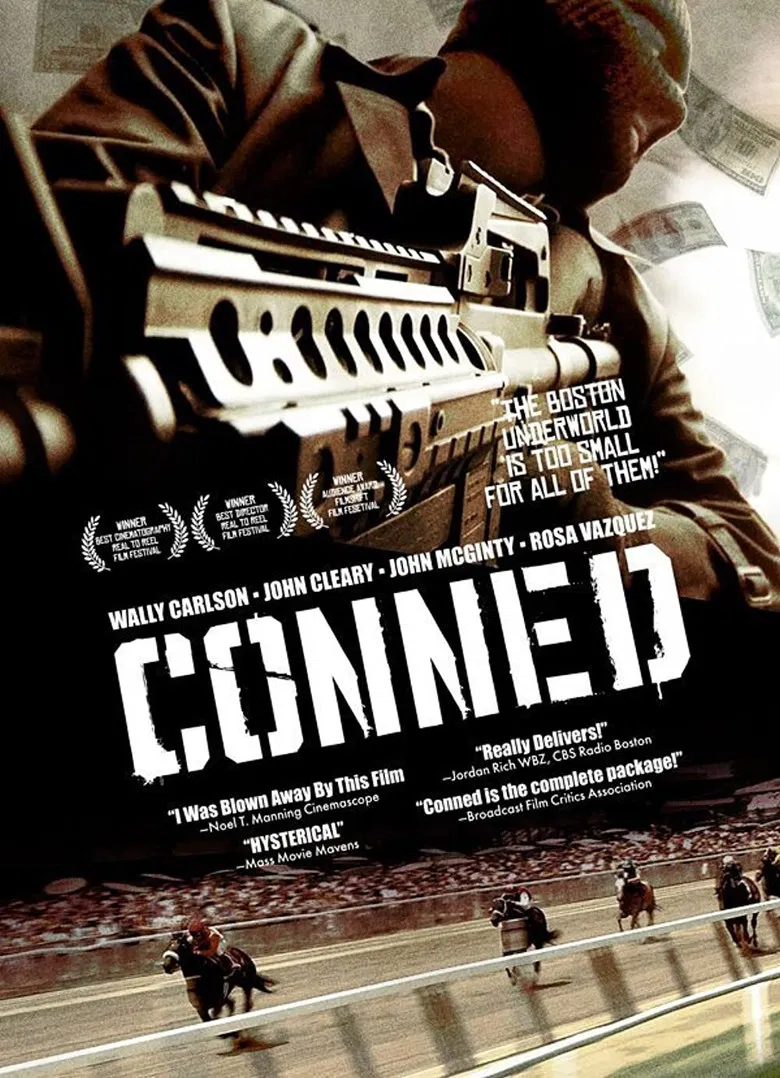 Conned poster background