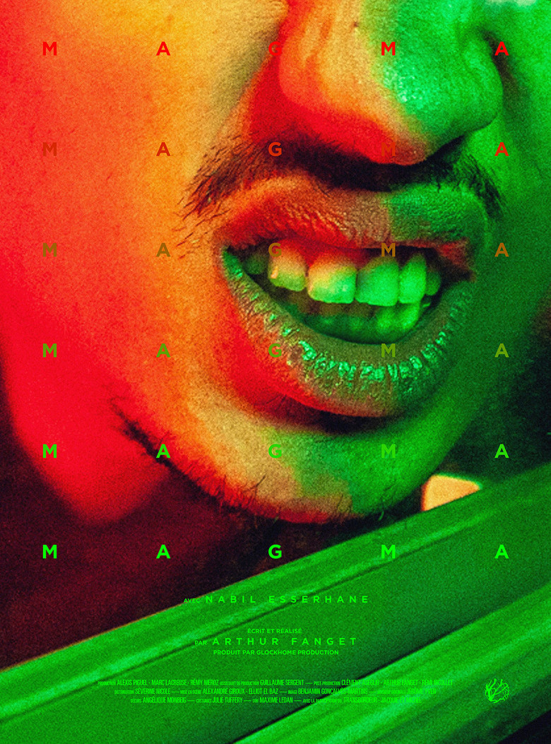 Magma poster background