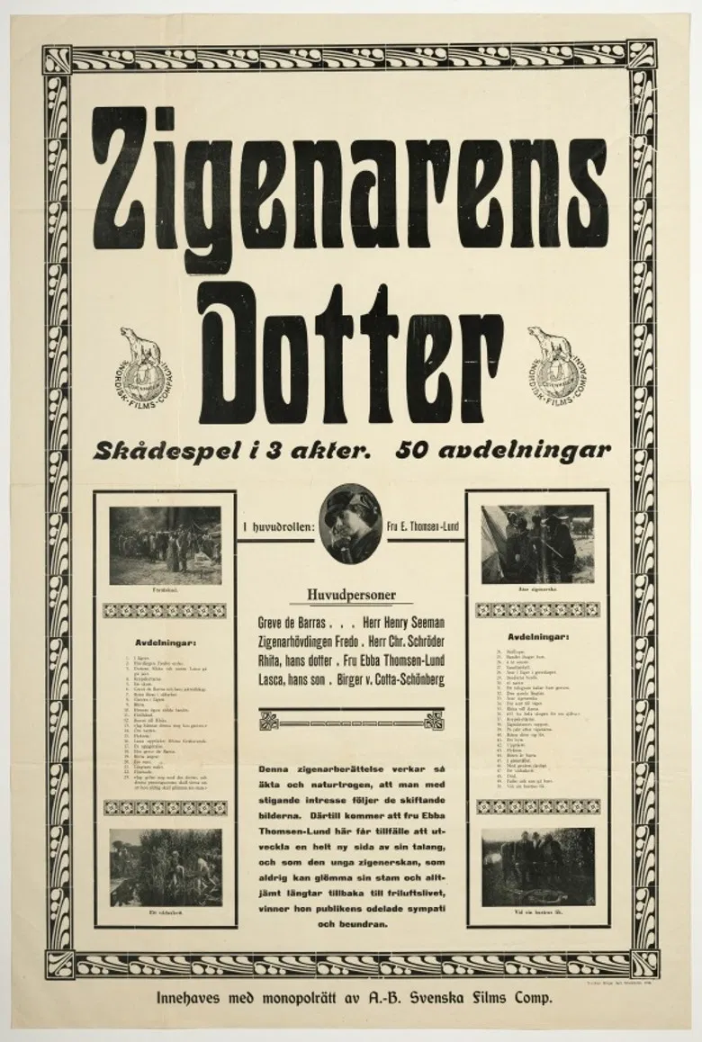 Zigøjnerblod poster background