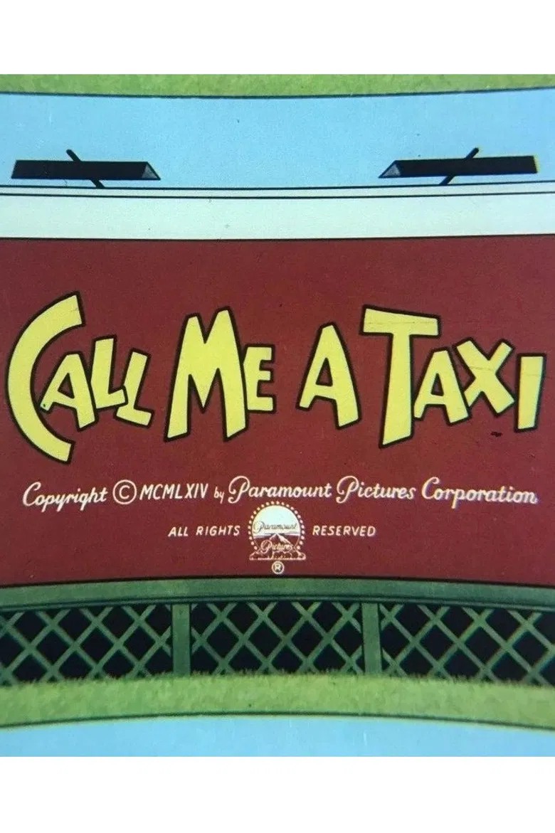 Call Me a Taxi poster background