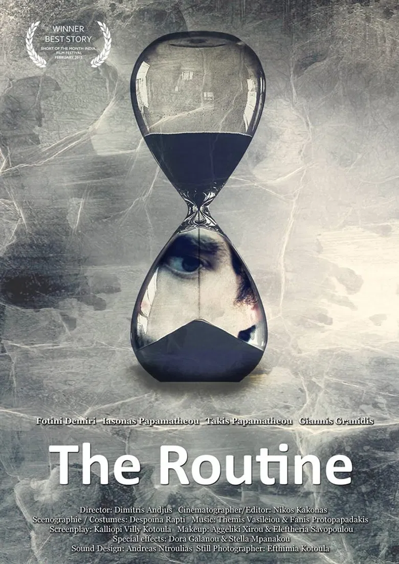 The Routine poster background