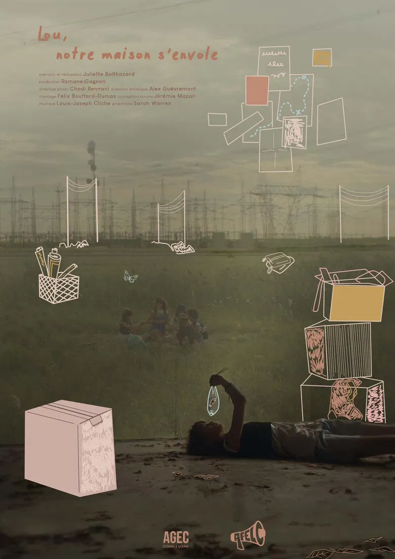 Lou, notre maison s'envole poster background