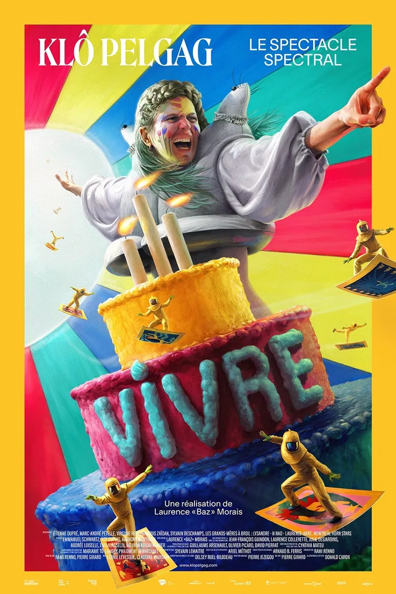 Vivre - Le spectacle spectral poster background