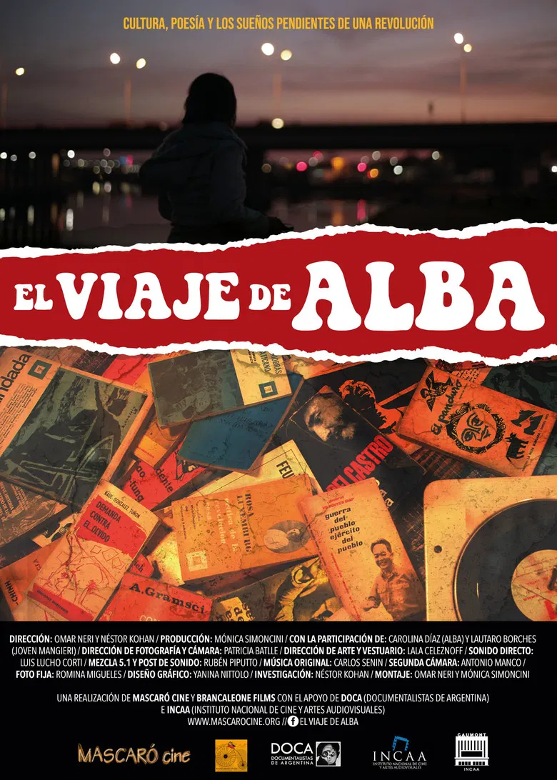 El viaje de Alba poster background