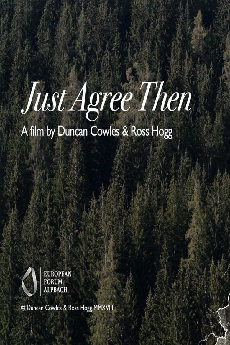 Just Agree Then poster background