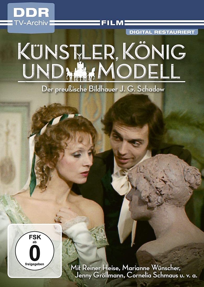 Künstler, König und Modell poster background