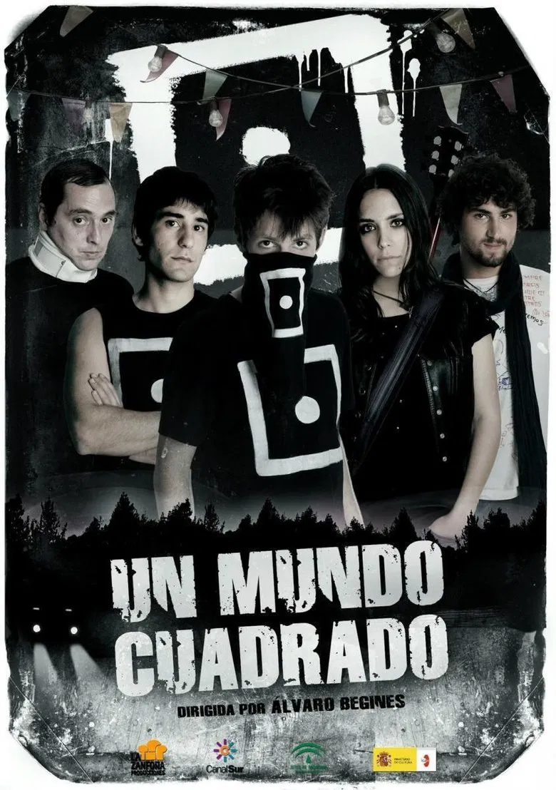 Un mundo cuadrado poster background
