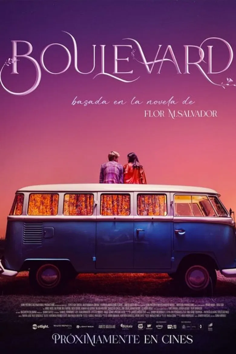 Boulevard poster background