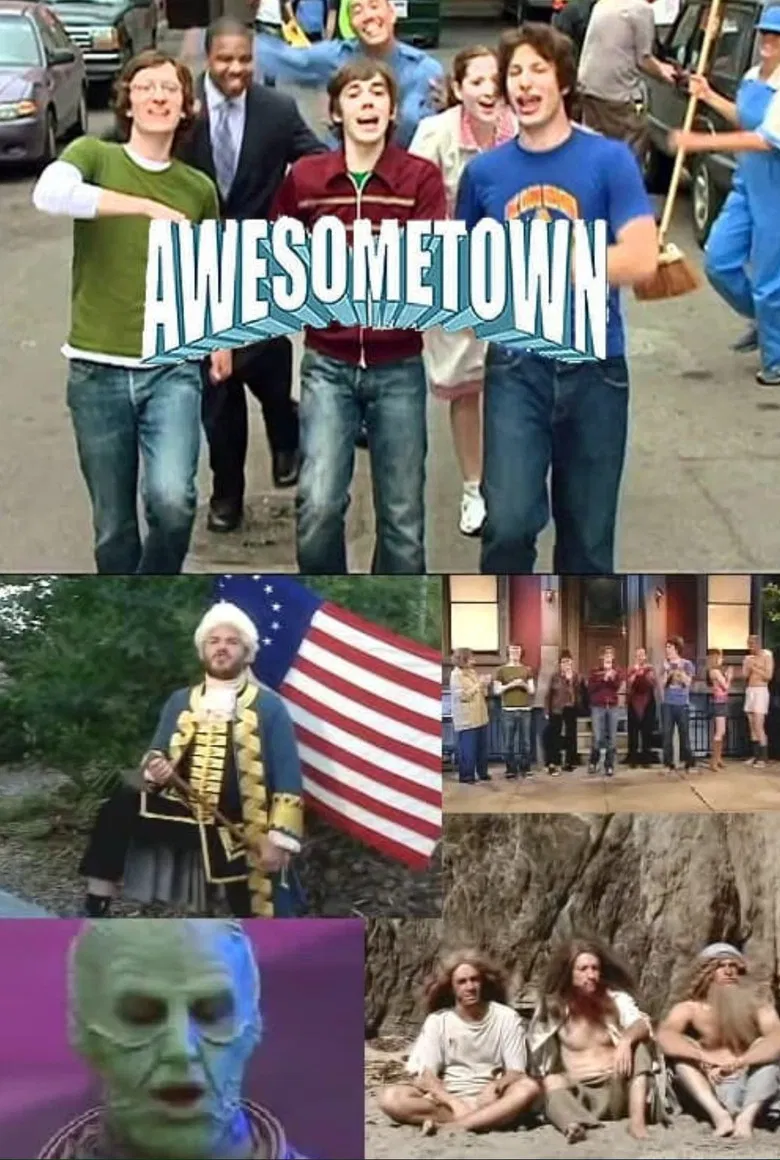 Awesometown poster background