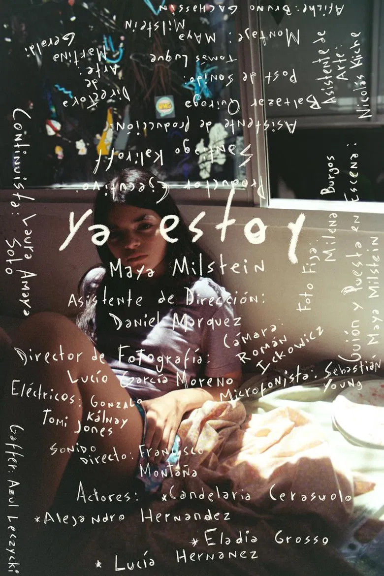 Ya Estoy poster background