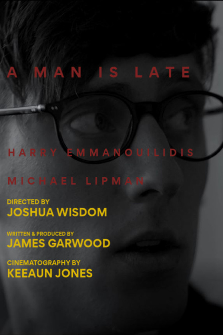 A Man is Late poster background