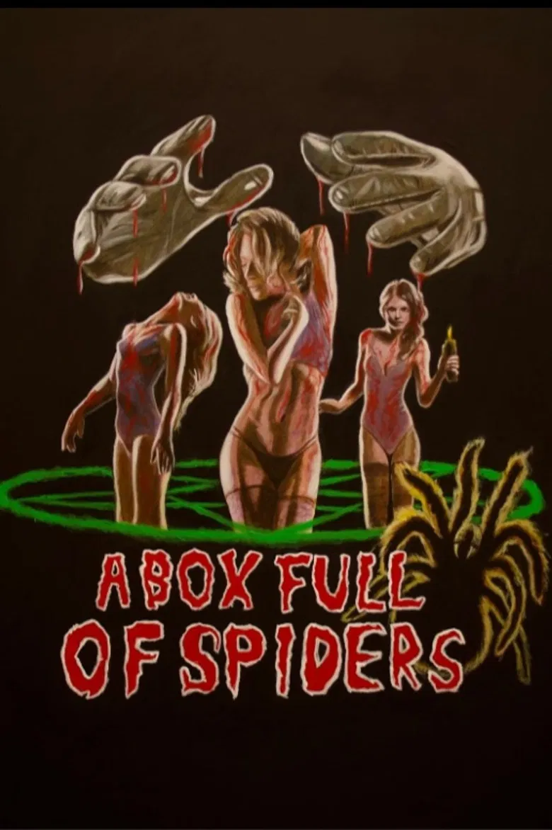 A Box Full of Spiders poster background