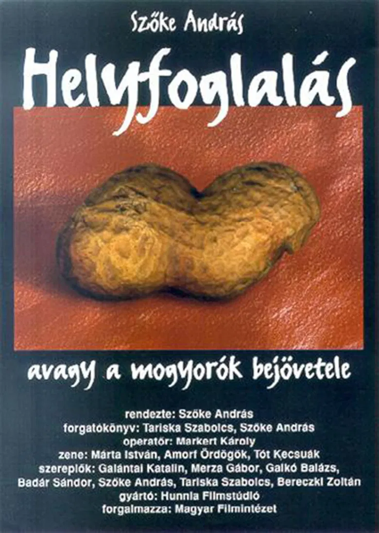 Helyfoglalás, avagy a mogyorók bejövetele poster background