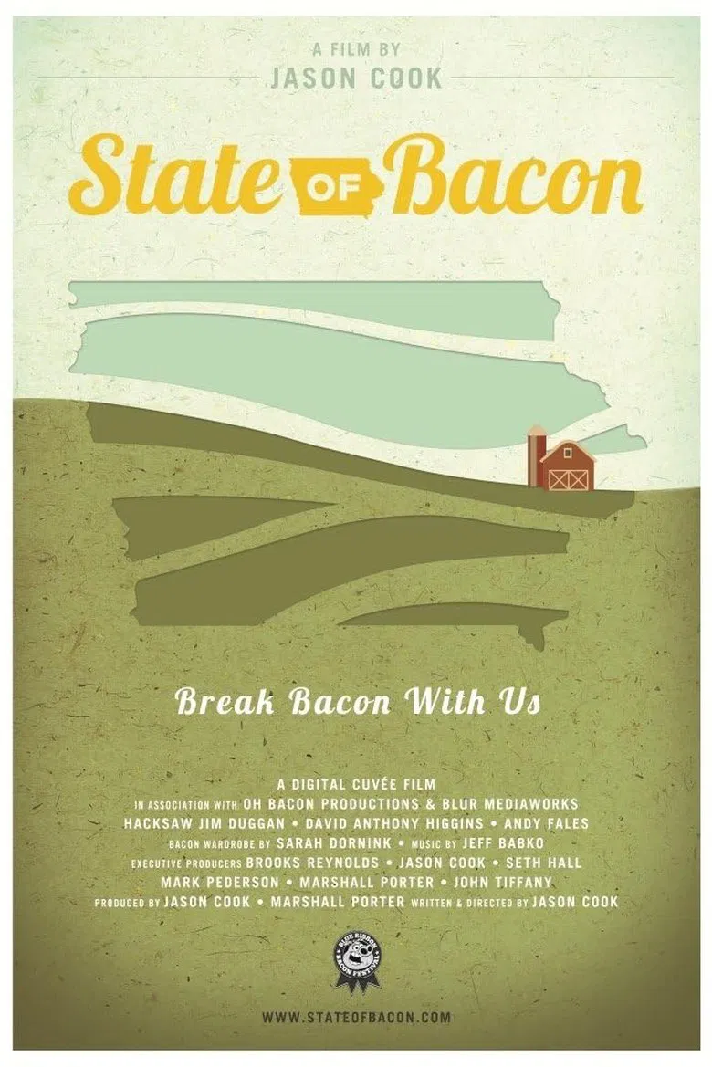 State of Bacon poster background